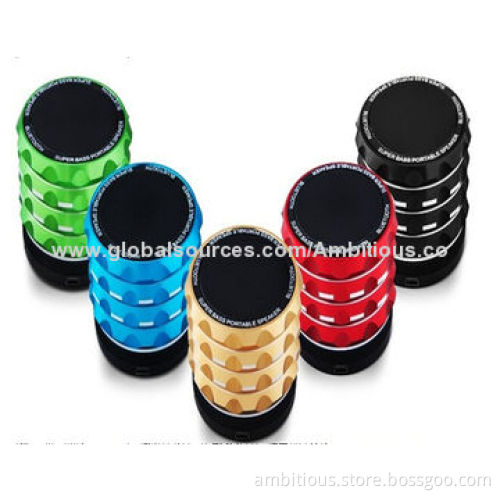Classic Bluetooth speaker in Cylinder shape, for promotion